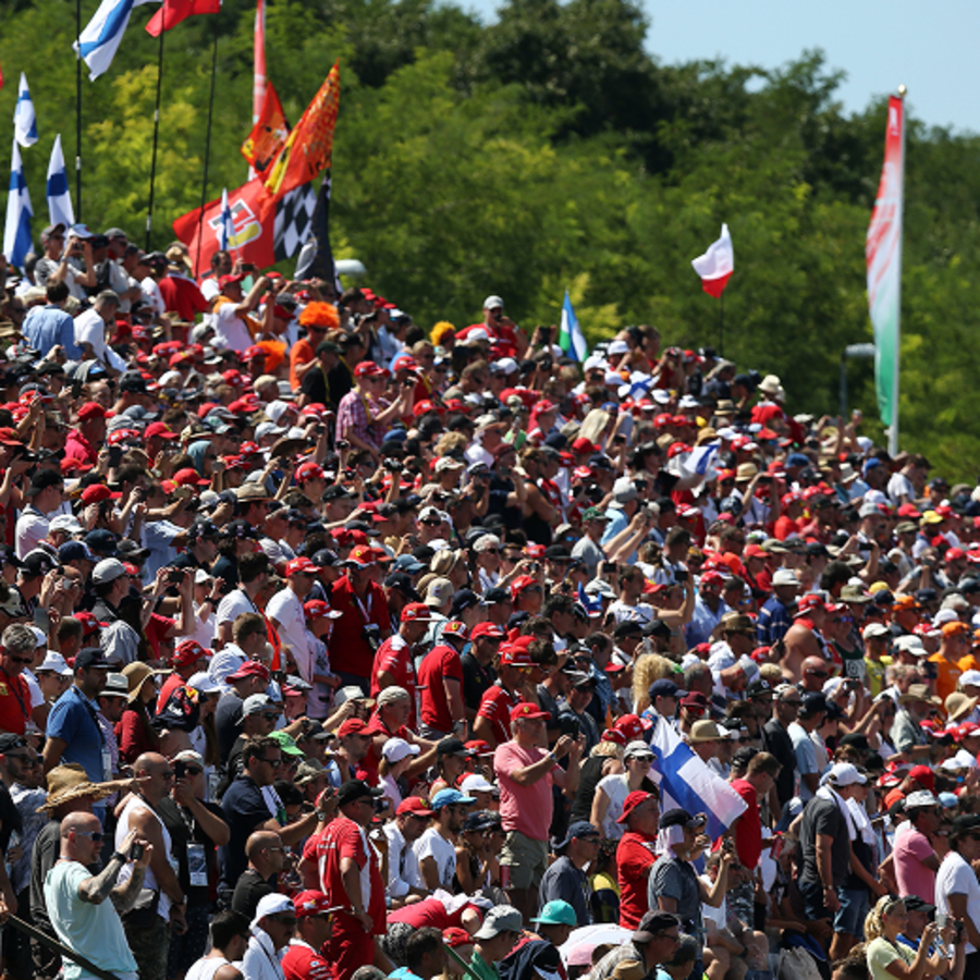 Experience the race with privileged views and live screens